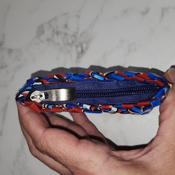 Recycled Candy wrapper Coin pouch - Picture 4 of 4